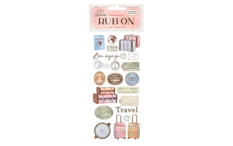 Rub-on Reizen Stamperia