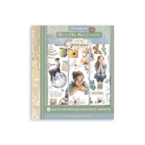 Rub-on Selection Secret Diary Stamperia