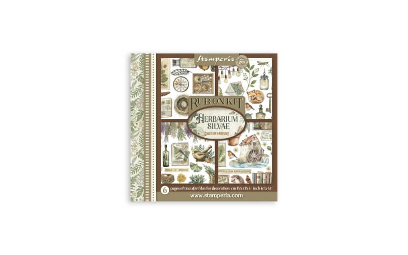 Rub-on Set Herbarium Silvae Stamperia
