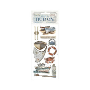 Rub-on Silent Sea Boot Stamperia