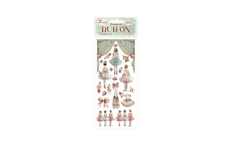 Rub-on The Nutcracker ballet Stamperia