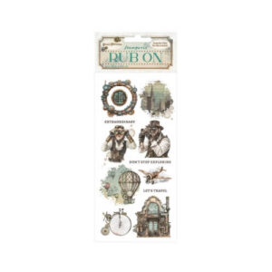 Rub-on Voyages Fantastiques Mechanical Wonders