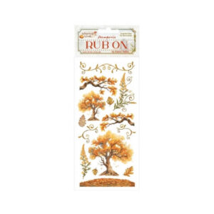 Rub-on Whispering Woods Eik Stamperia