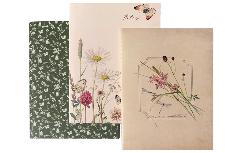 Notitieboekjes Edwardian Lady 3 Stuks