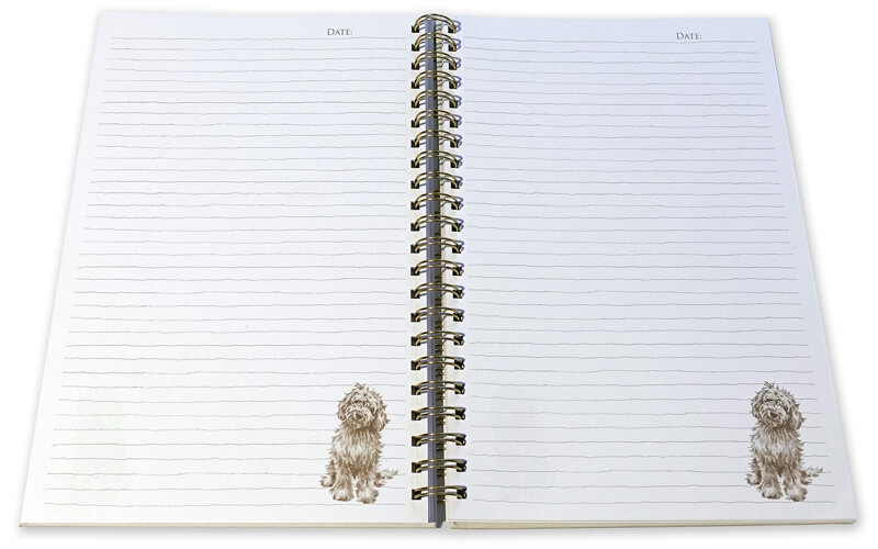 Notitieboek Honden Wrendale A4