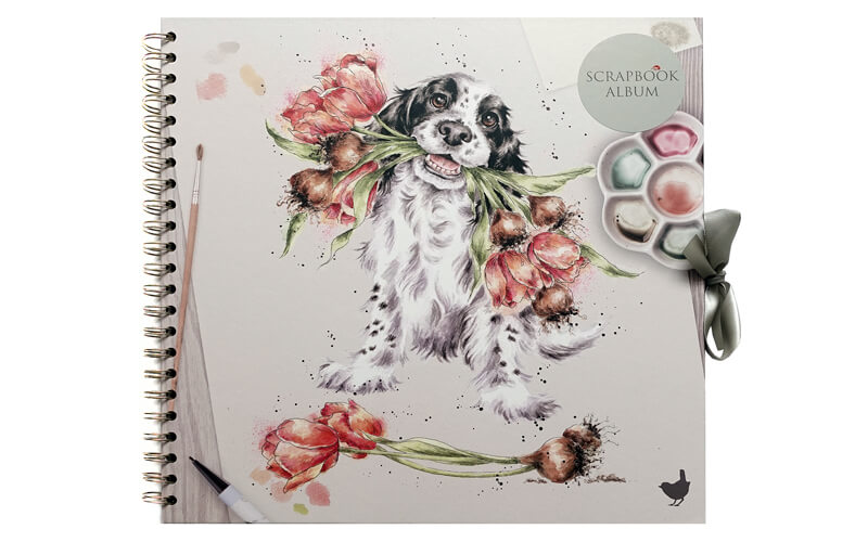 Scrapbook 30X30 Blooming With Love Wrendale