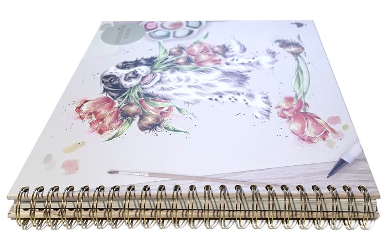 Scrapbook 30X30 Blooming With Love Wrendale