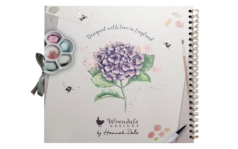 Scrapbook 30x30 Hydrangea Wrendale