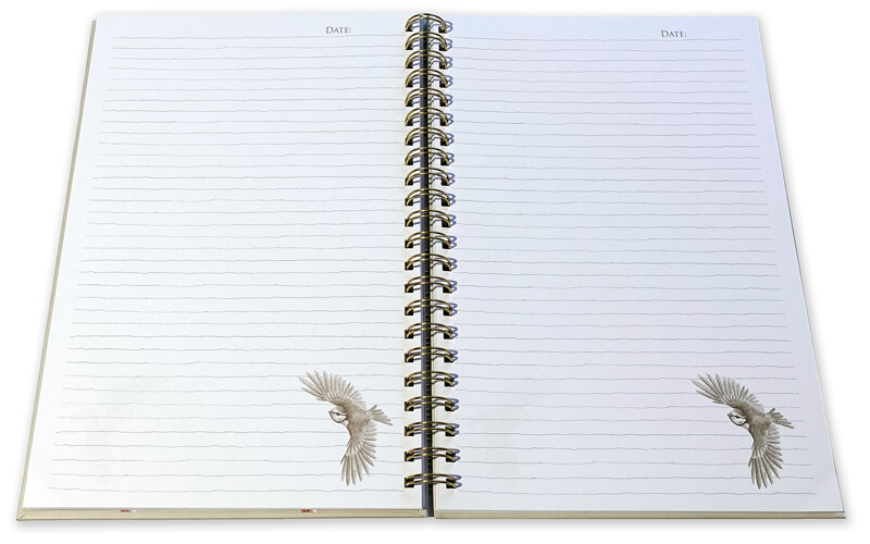 Notitieboek Koolmees Wrendale A4