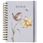 Scrapboek-Wrendale-HB021-Notebook-145x215mm-winterkoning-narcis-01.jpg