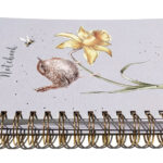 Scrapboek-Wrendale-HB021-Notebook-145x215mm-winterkoning-narcis-02.jpg