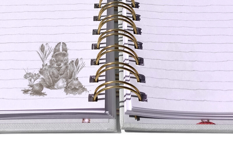 Notitieboek Dagboek Konijntje Wrendale