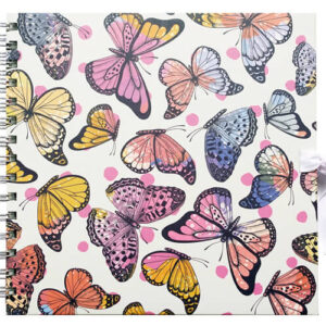Plakboek-Scrapbook 20x20 Vlinders