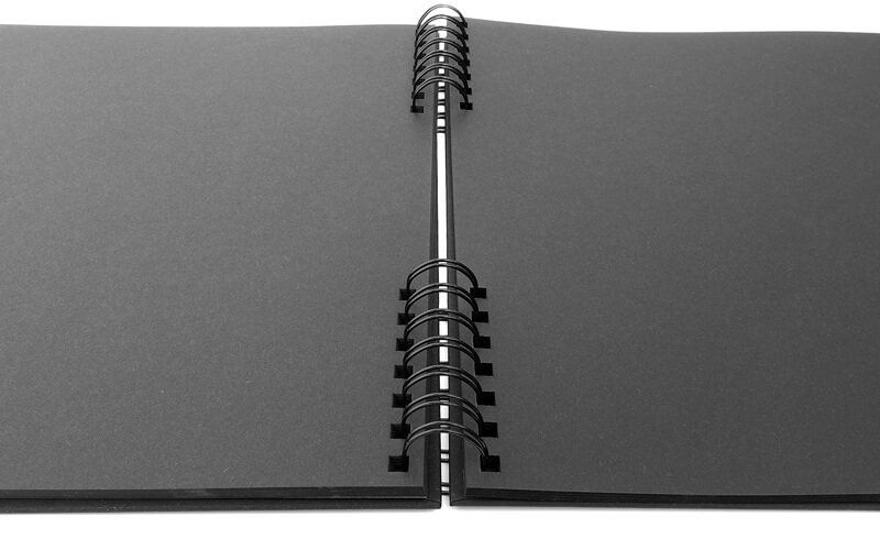Plakboek Scrapbook Zwart 12"