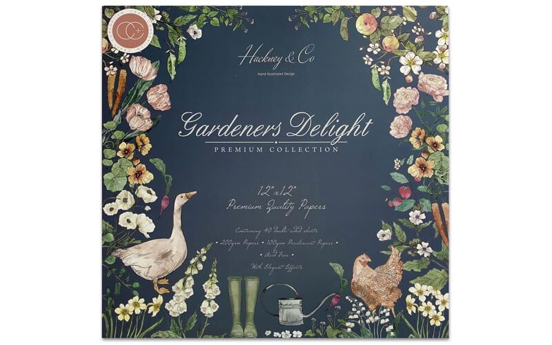 Scrapbook Vellen Gardeners Delight