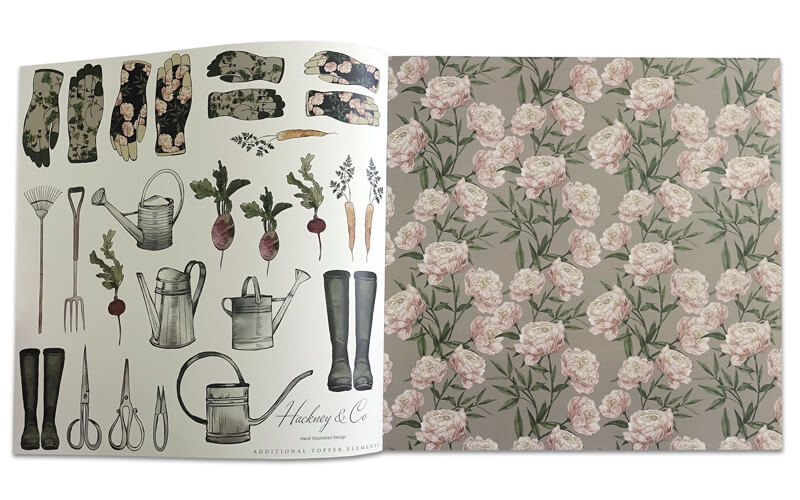 Scrapbook Vellen Gardeners Delight