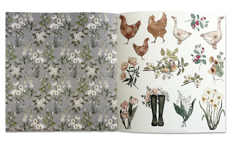Scrapbook Vellen Gardeners Delight