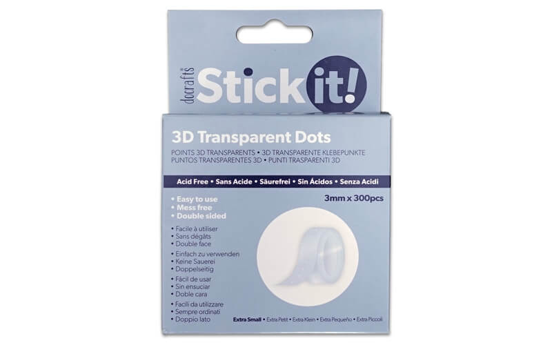 Lijmstippen Stick-it transparant
