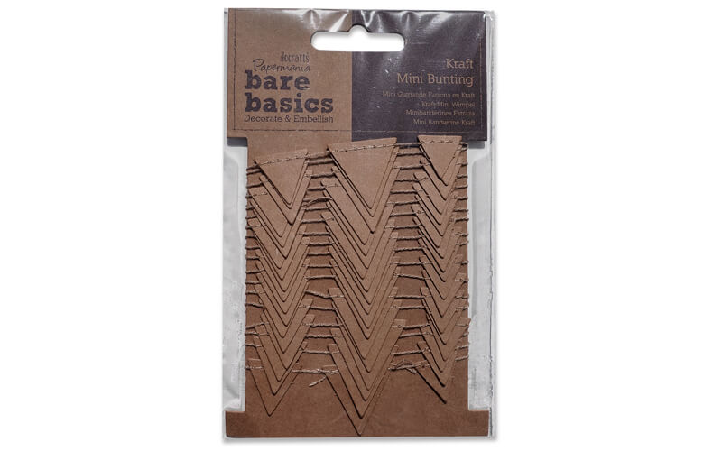 Vlaggetjes Kraftpapier Bare Basics