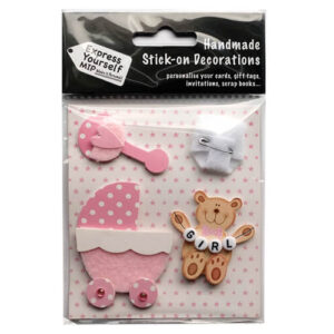 Baby Girl Scrapbook Decoratie