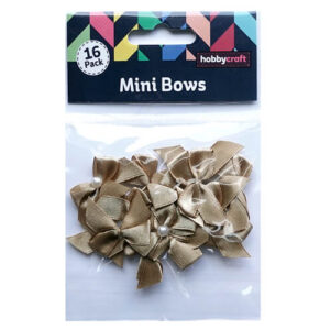 Mini Strikjes Goud