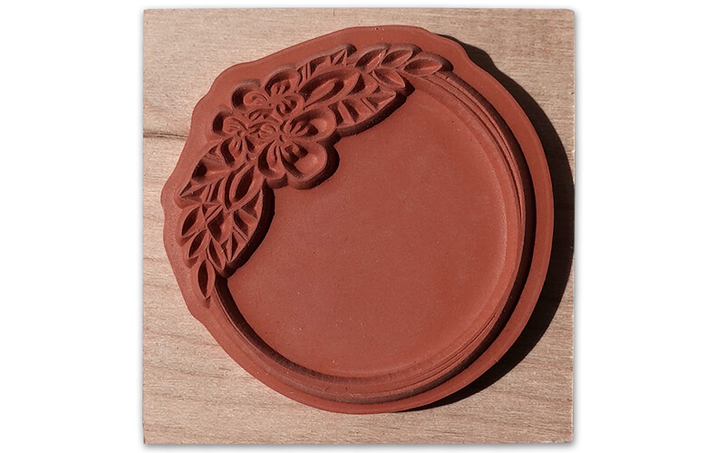 Stempel Bloemenkrans