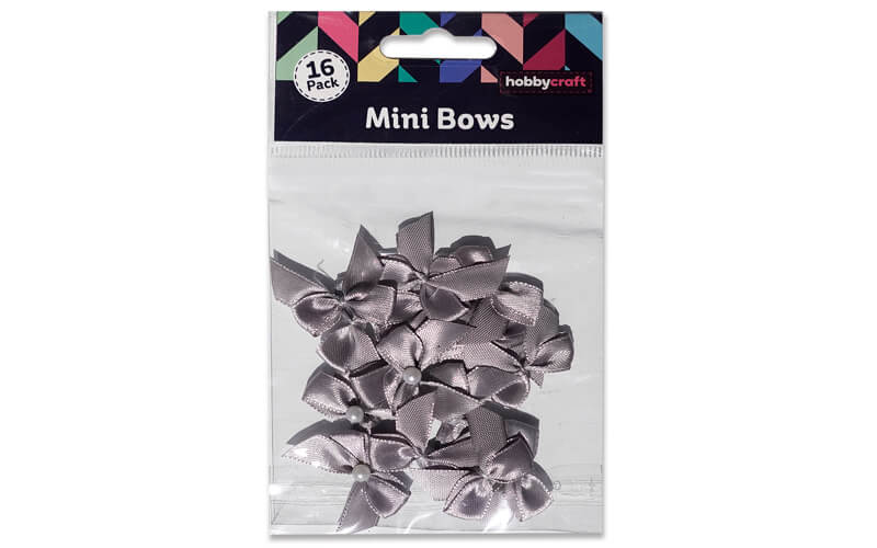 Mini Strikjes Zilver