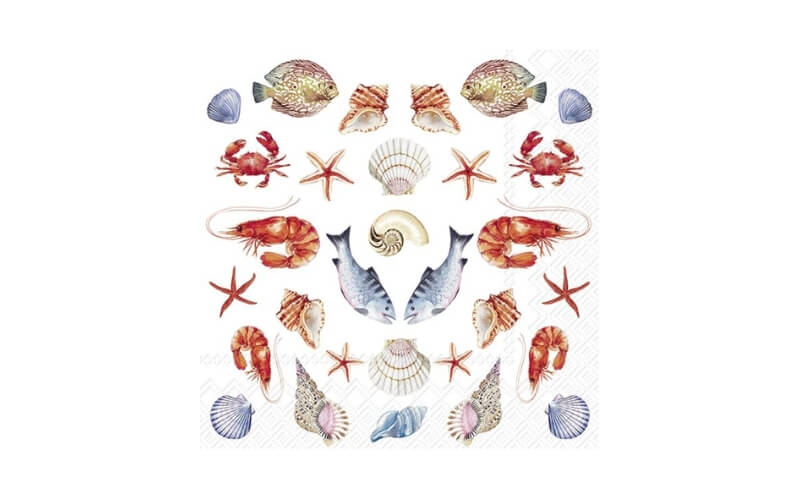 Sea Potpourri Lunch Servetten 5st. IHR