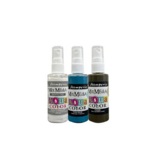 Selectie 3 Aquacolor Candy Christmas Stamperia