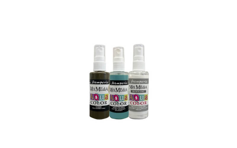 Selectie 3 Aquacolor Family Stamperia