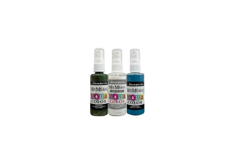 Selectie 3 Aquacolor Timeless Stamperia