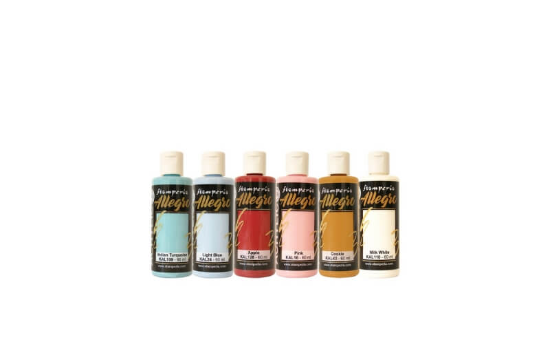 Selectie Acrylverf Allegro Candy Christmas Stamperia