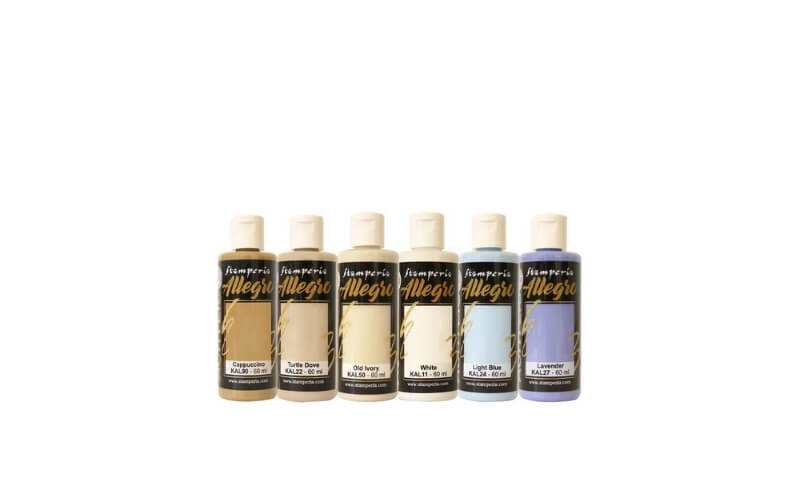 Selectie Acrylverf Allegro Quiet Days Stamperia