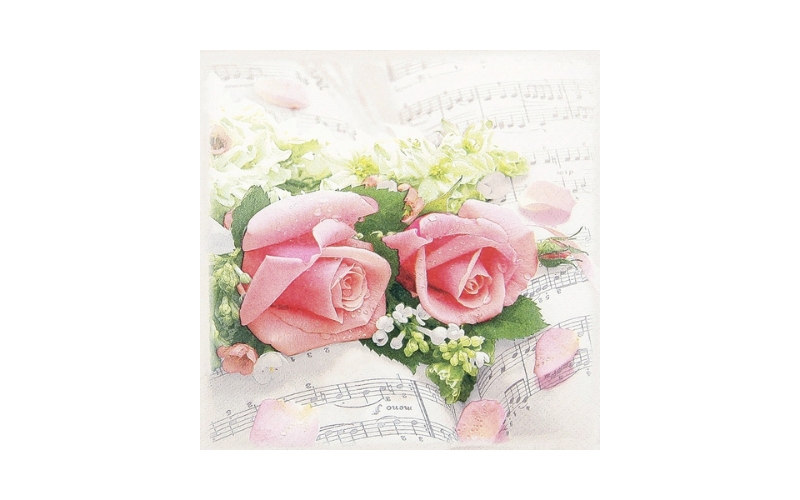 Servetten Bloemen Symfonie