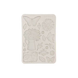 Siliconen Mal Daisy Art Daisy and Butterfly Stamperia