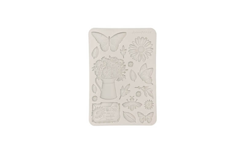 Siliconen Mal Daisy Art Daisy and Butterfly Stamperia
