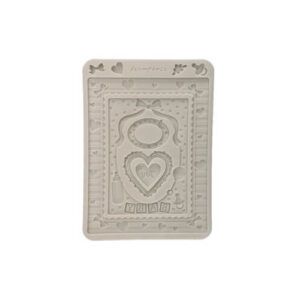 Siliconen Mal A5 Baby Frames and Hearts Stamperia