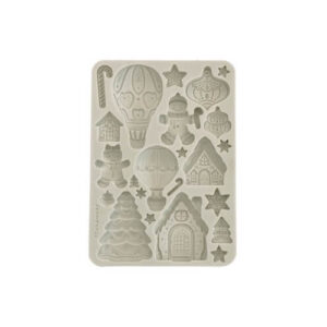 Siliconen Mal A5 Candy Christmas Gingerbreads Stamperia