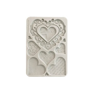 Siliconen Mal A5 Family Hearts Stamperia