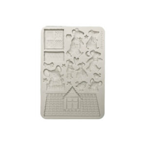 Siliconen Mal A5 Family Mice Stamperia