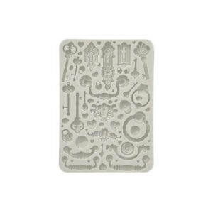Siliconen Mal Golden Harmony Sleutels, Handels en Sloten Stamperia A5