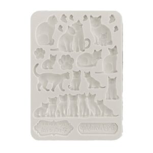 Siliconen Mal Katten Stamperia A5