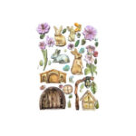 Siliconen-Mal-Konijn-en-Bloemen-A5-Scrapboeken.nl-1-1.jpg