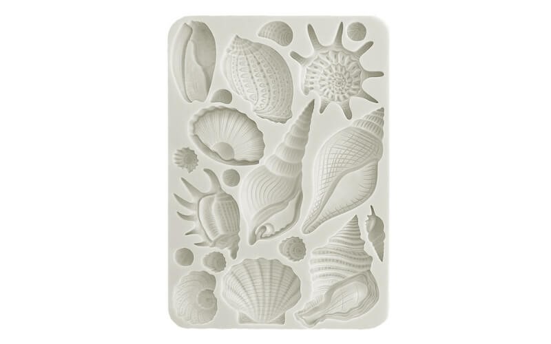 Siliconen Mal Schelpen Stamperia A5