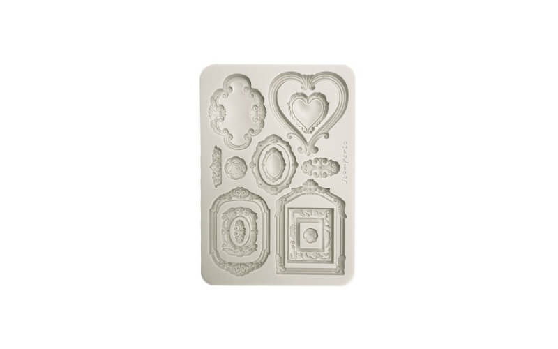 Siliconen Mal Timeless Frames Stamperia A5