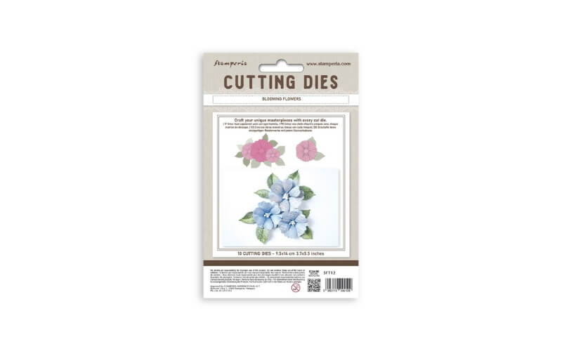 Snijmatrijzen A6 Bloeiende Bloemen Stamperia