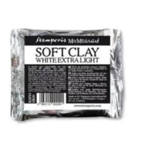 Soft Klei Wit 80gr Stamperia