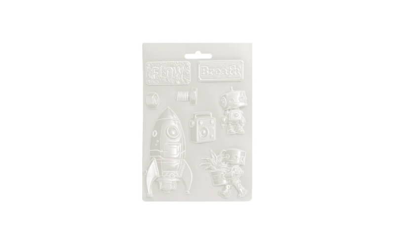 Soft Mal A New Beginning Spaceship and Robot Stamperia