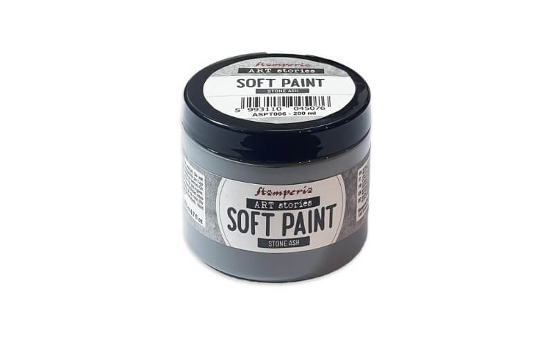 Soft Paint Steen As 200ml Stamperia