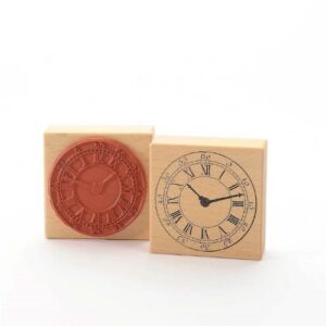 Stempel Geweldig Horloge